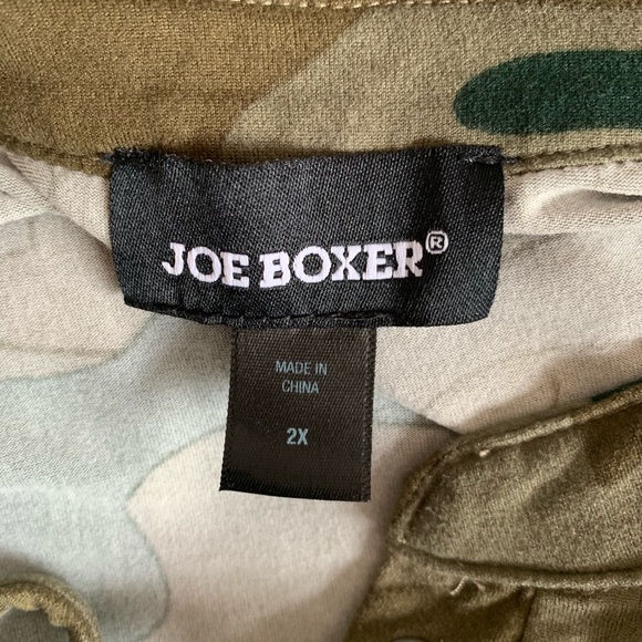 Joe Boxer Plus Size 2X Tunic Army Camouflage Hip - Picture 7 of 7